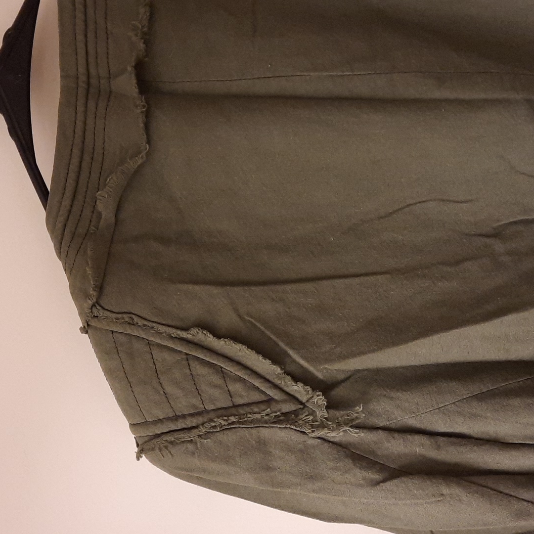 Nwt, Elizabeth And James Olive Green Raw Edge Jacket — image 8 of 8